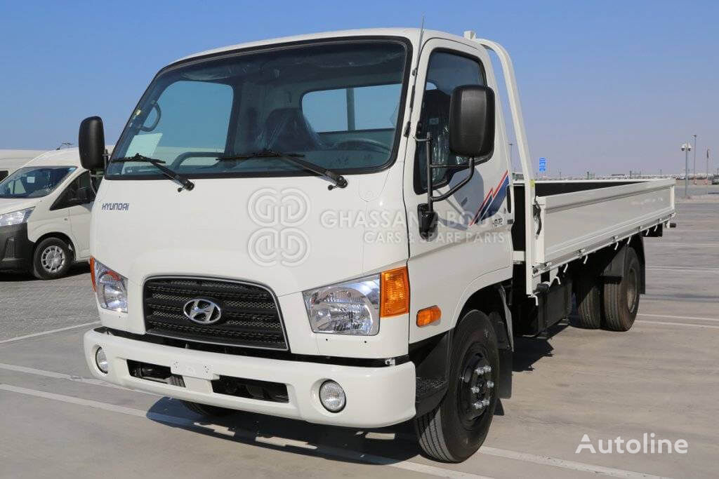 новый бортовой грузовик Hyundai HD72 DELUXE (D4DB) WITH A/C AND  CARGO BODY (TURBO/ABS) MY23