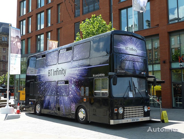 двухэтажный автобус MCW METROBUS British Double Decker Bus Marketing Exhibition Training