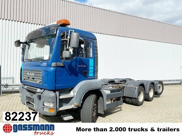 грузовик шасси MAN TGA 35.480 8x4-4 BL, Lift-/Lenkachse