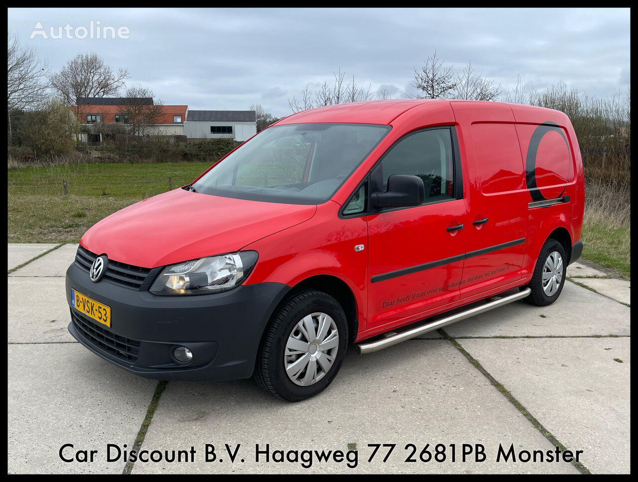 легковой фургон Volkswagen Caddy Maxi 2.0 benzine / aardgas 162.795km nap airco 2x schuifde