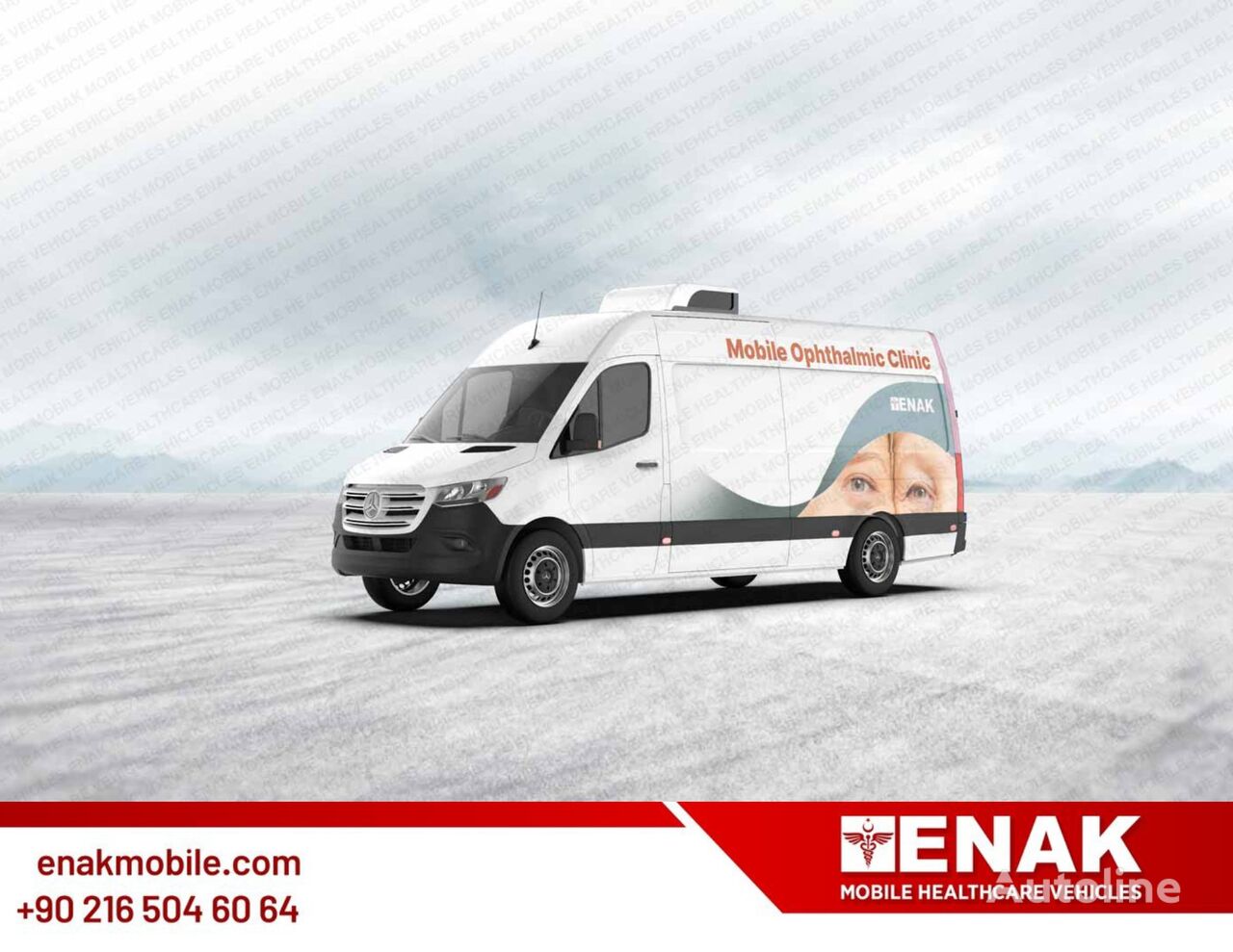 новая машина скорой помощи Mercedes-Benz Mobile Clinic Ophthalmic Vehicle