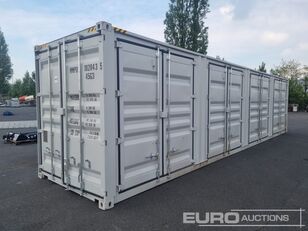 новый контейнер 40 футов CTN 40HQ new container ,one side multi-door,4 doors