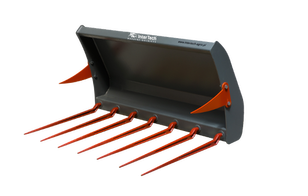 новый вилы для рулонов InterTech Widły do obornika Mistgabel Dunggabel 1.2m