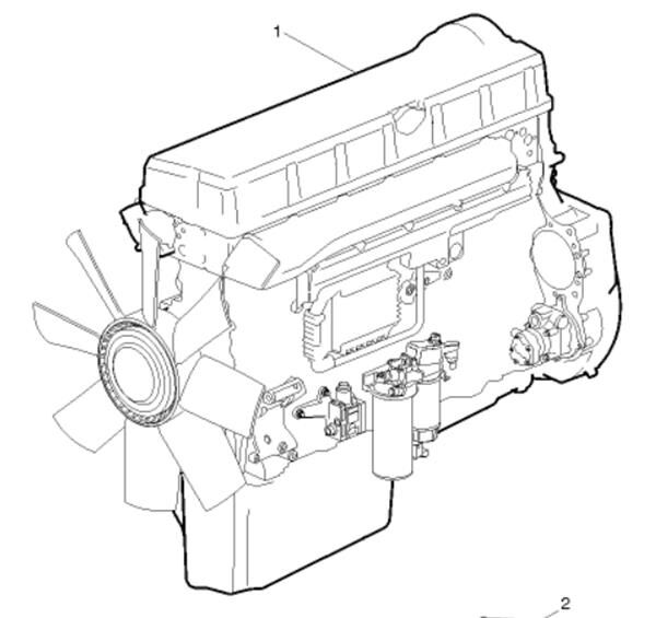 двигатель Volvo D13A400 21062631 для грузовика Volvo FM XXX