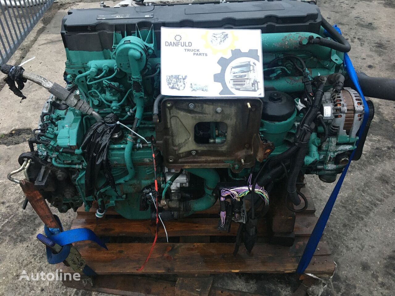 двигатель Volvo D7E 10707067 для тягача