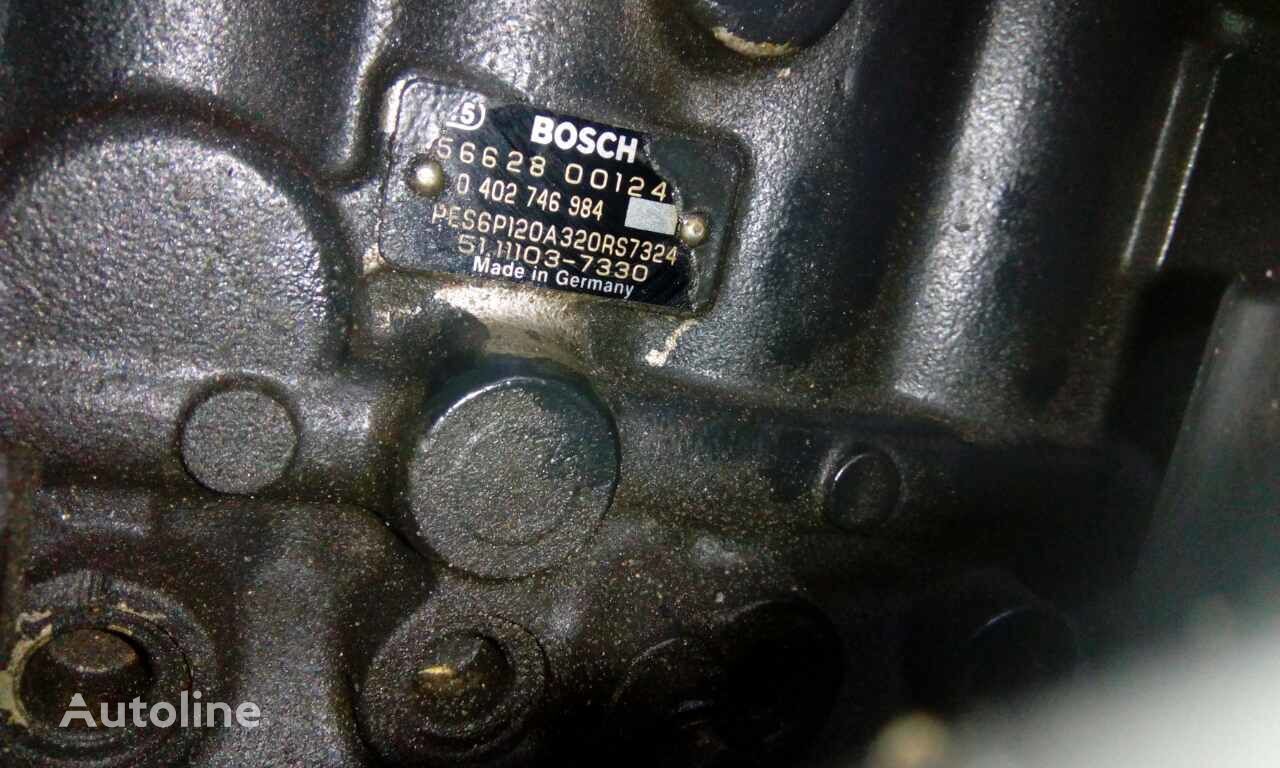 топливный насос Bosch MAN fuel pump, 0402746984, D0826LFL03, 162 KW (220PS) EURO2, 511 для тягача MAN MAN